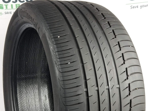 Used P315/35R21 Continental Premium Contact 6 SSR Runflat Tires 3153521 111Y 315 35 21 R21 4/32