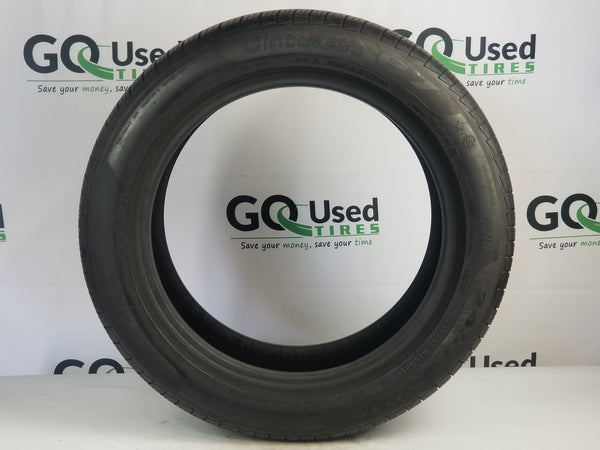 Used P245/50R19 Pirelli Cinturato P7 A/S Runflat Tires 245 50 19 105H 2455019 R19 5/32